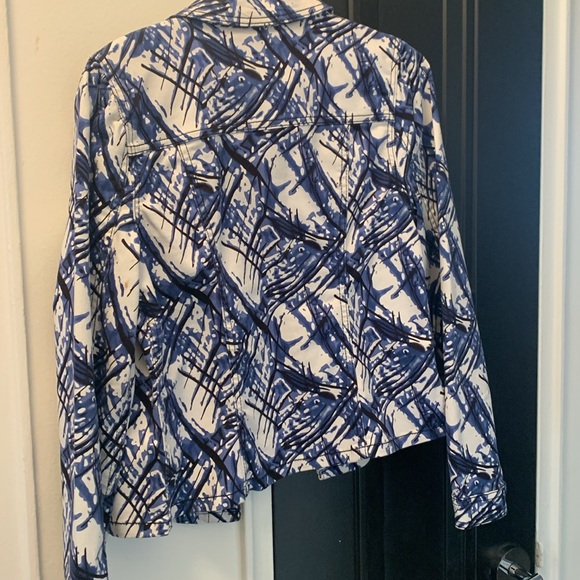 Patterned denim jacket - Picture 2 of 2